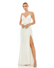 Sweetheart Evening Gown w/ Rhinestone Accents